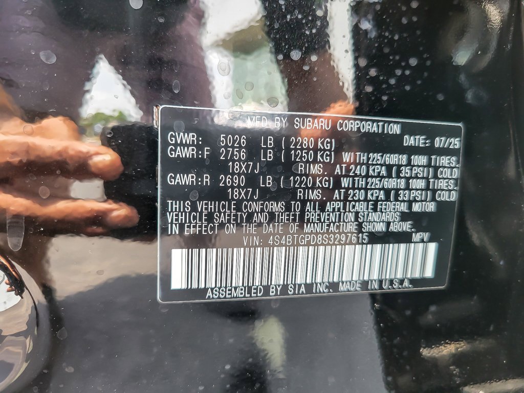 New 2025 Subaru Outback Touring XT image 17