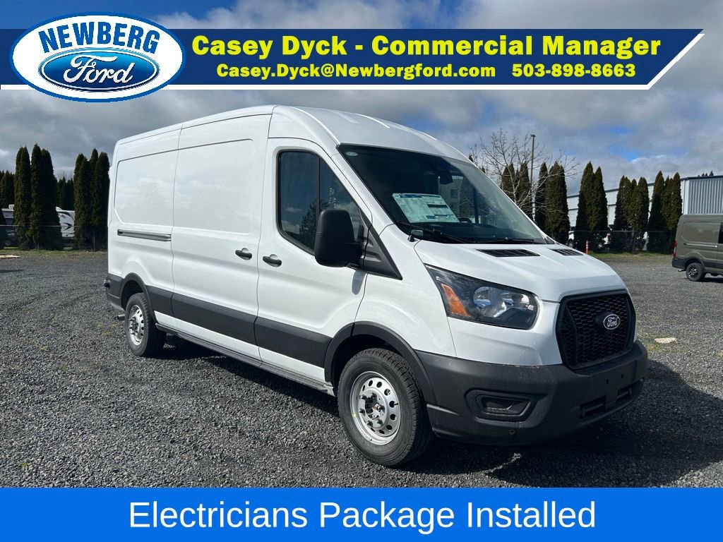 New 2026 Ford Transit 350 148 Medium Roof AWD w/ Electrician Trade Package image 4