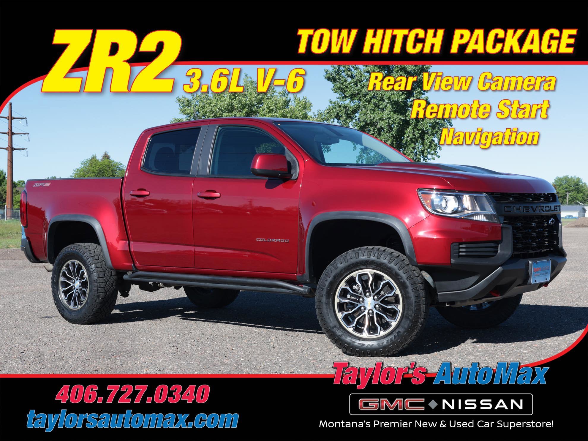 Used 2022 Chevrolet Colorado ZR2 AWD/4WD image 1