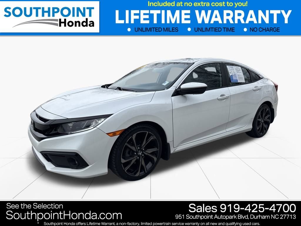 Used 2020 Honda Civic Sport video 3