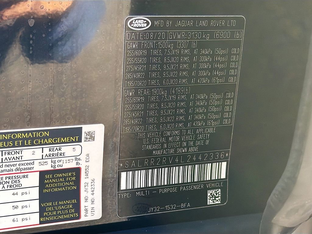 Used 2020 Land Rover Discovery HSE image 46