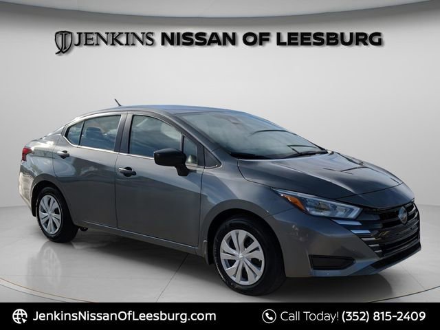 New 2025 Nissan Versa S w/ Trunk Package