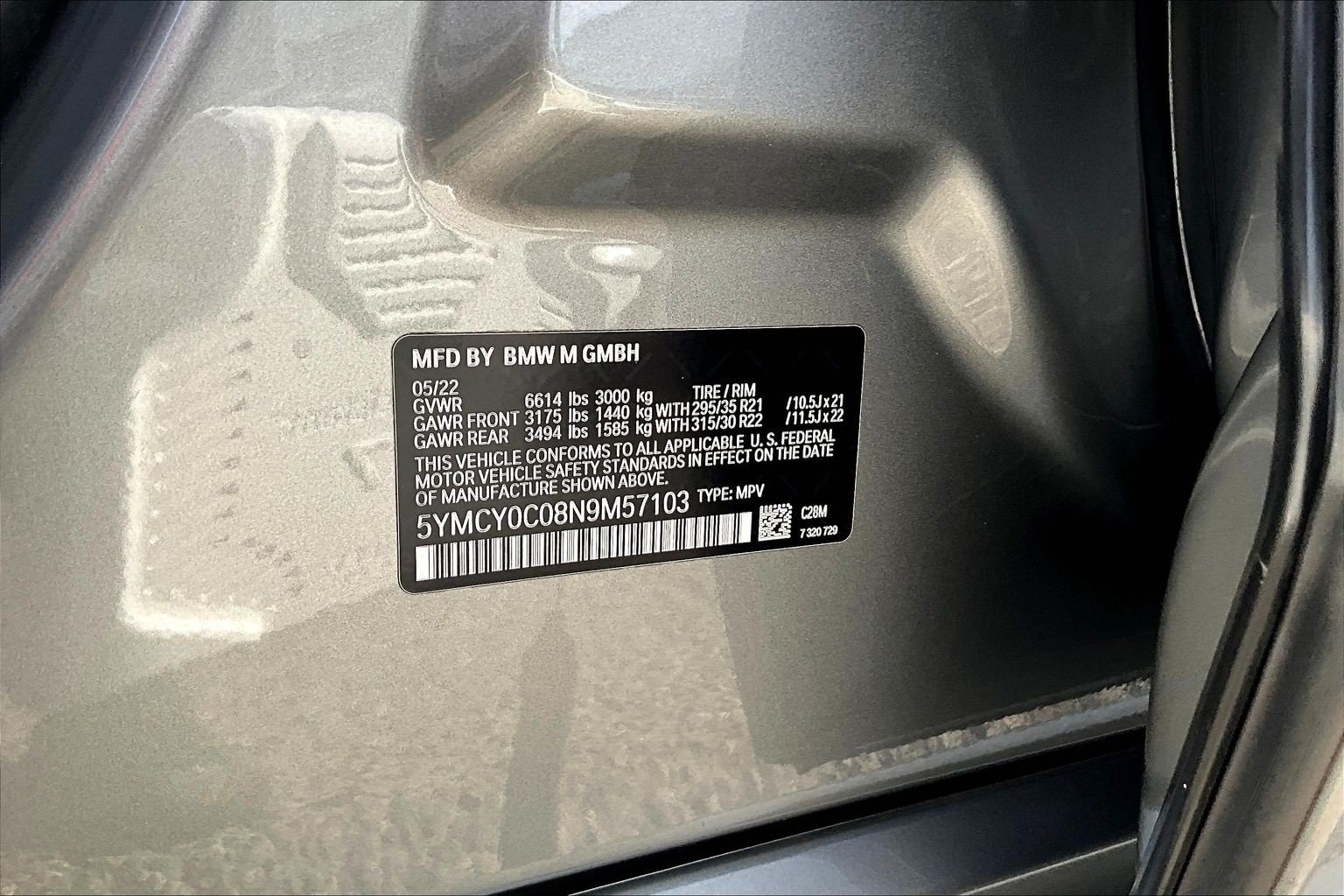 Used 2022 BMW X6 M w/ Competition Package AWD/4WD image 35