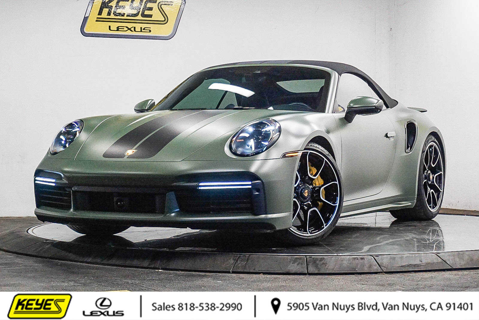 Used 2021 Porsche 911 Turbo S AWD/4WD image 1