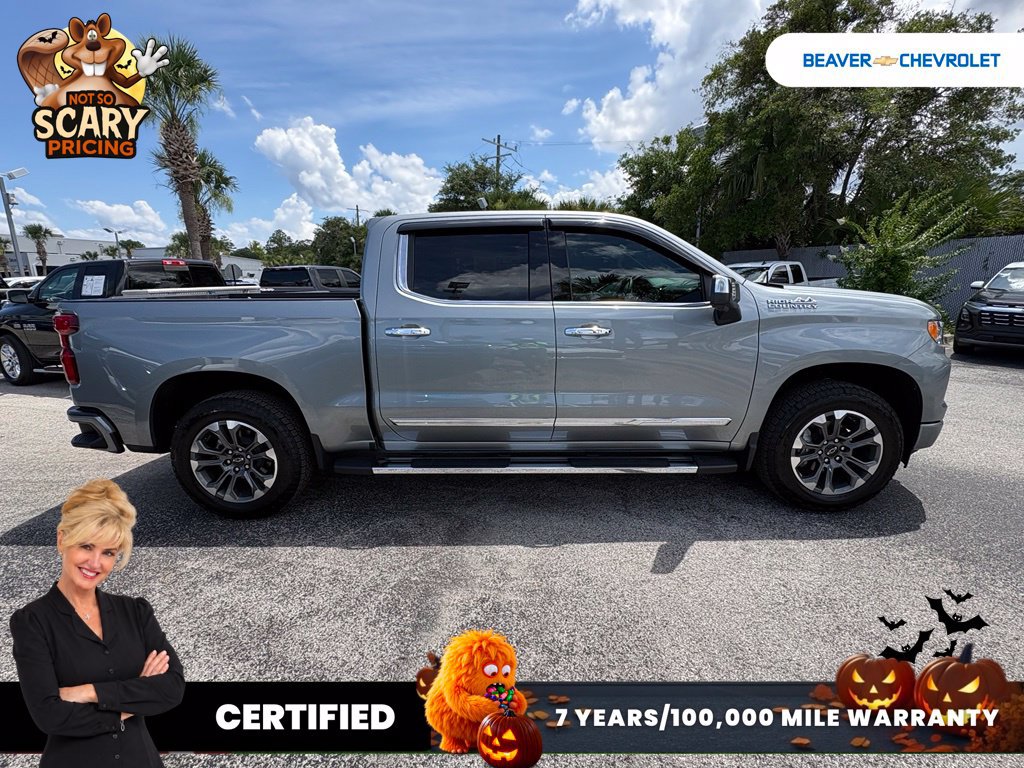Used 2025 Chevrolet Silverado 1500 High Country w/ Technology Package AWD/4WD image 8