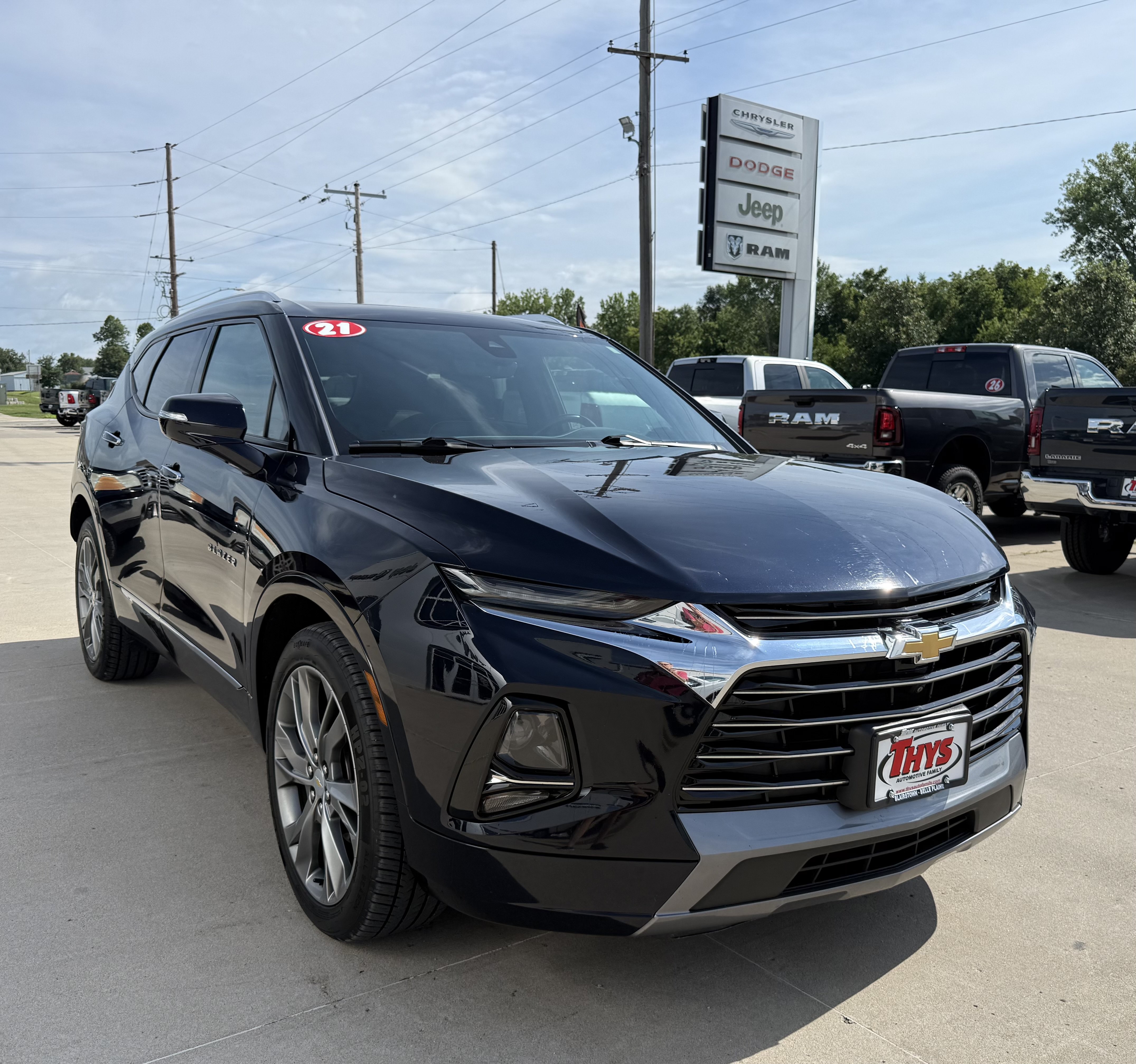 Used 2021 Chevrolet Blazer Premier w/ Driver Confidence II Package AWD/4WD image 35