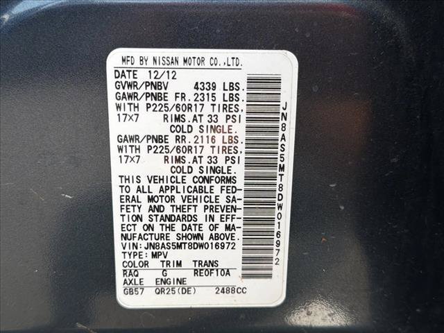 Used 2013 Nissan Rogue SV FWD image 22