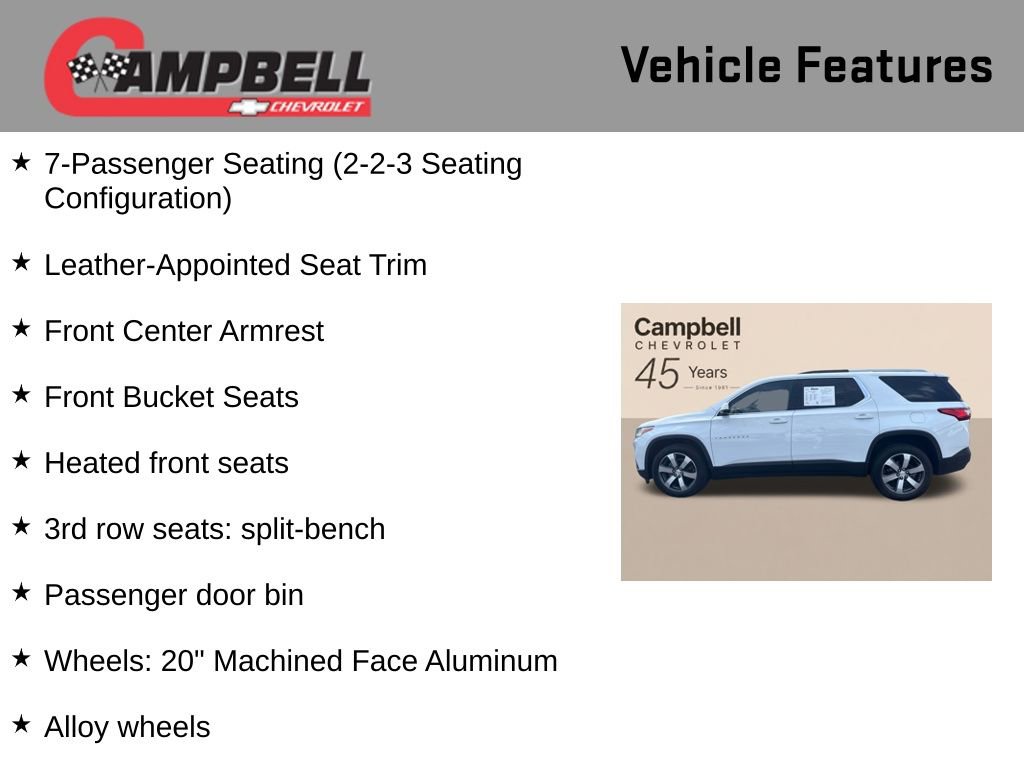 Used 2018 Chevrolet Traverse LT FWD image 16