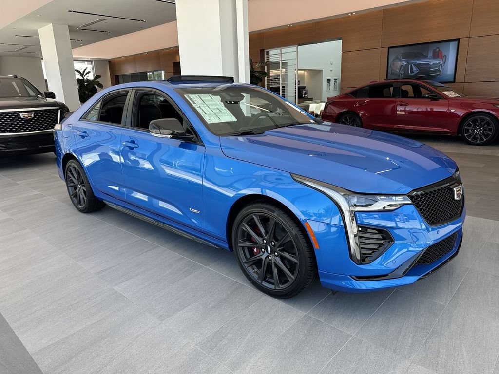 New 2026 Cadillac CT4 V w/ Navigation Package AWD/4WD image 2
