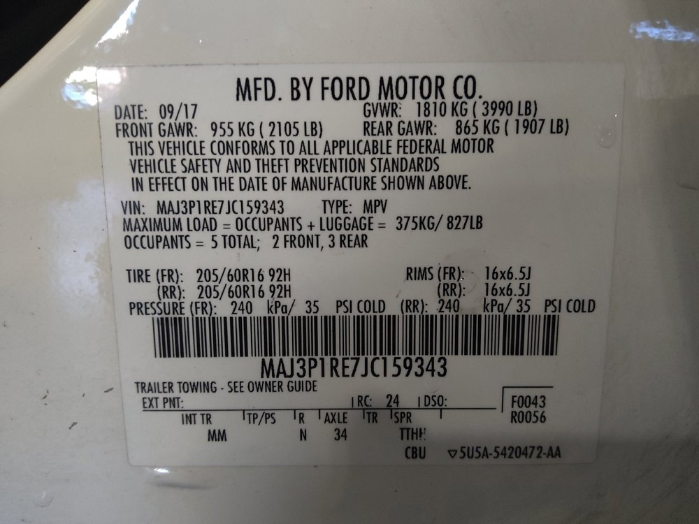 Used 2018 Ford EcoSport S FWD image 33