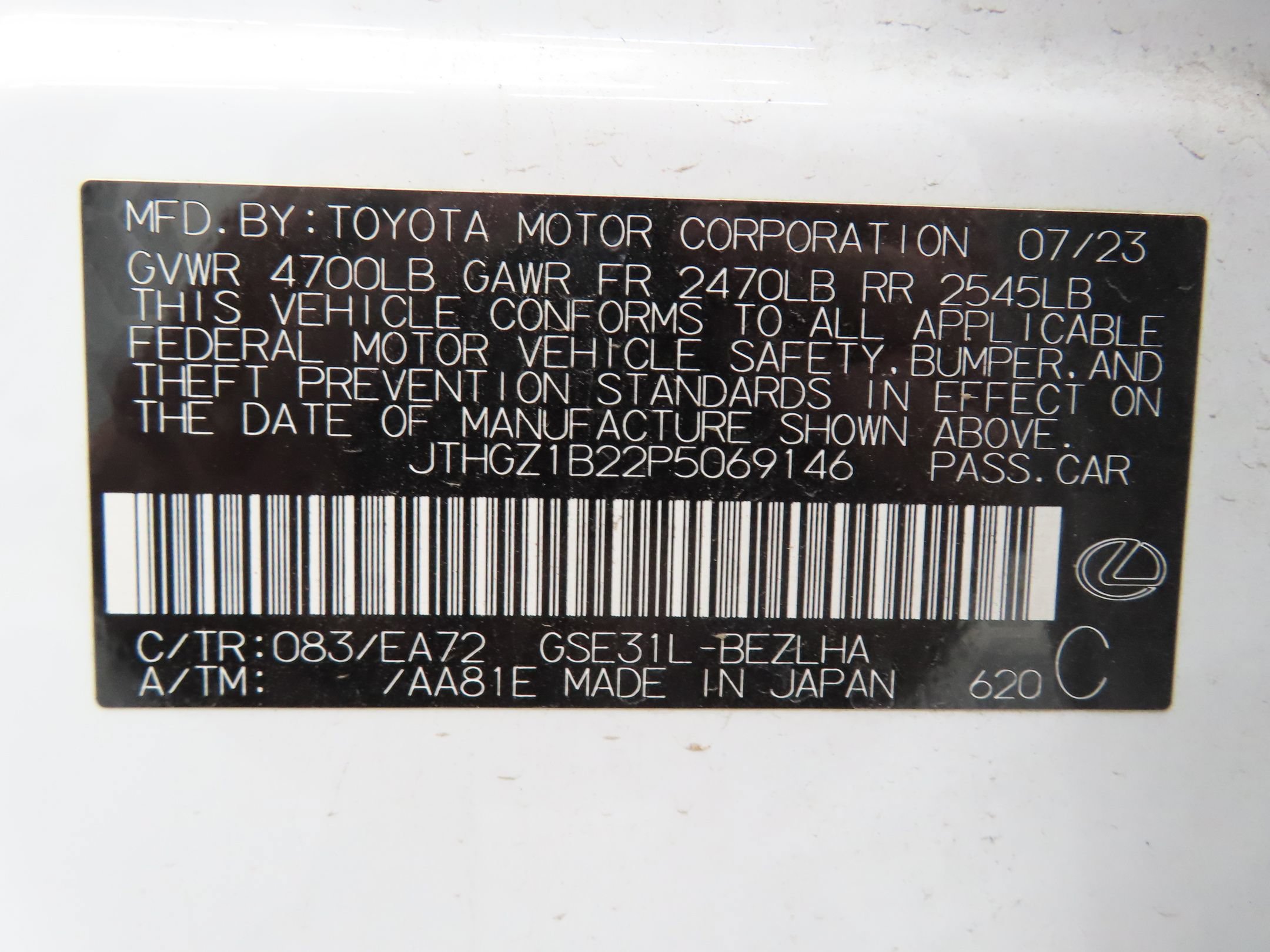 Used 2023 Lexus IS 350 F Sport RWD image 29