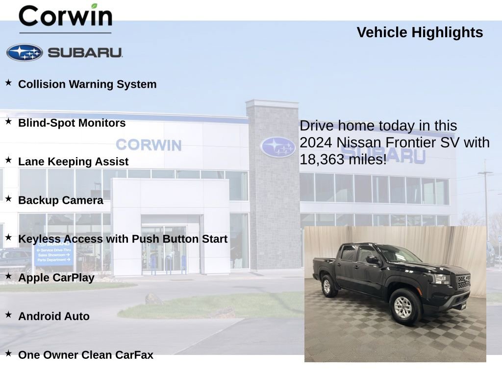 Used 2024 Nissan Frontier SV image 6