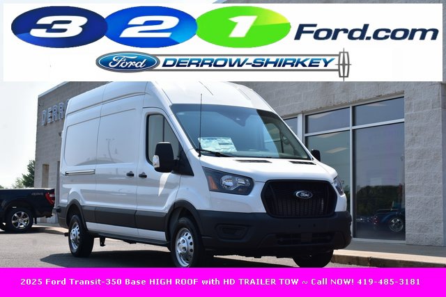 New 2025 Ford Transit 350 148 High Roof w/ Load Area Protection Package