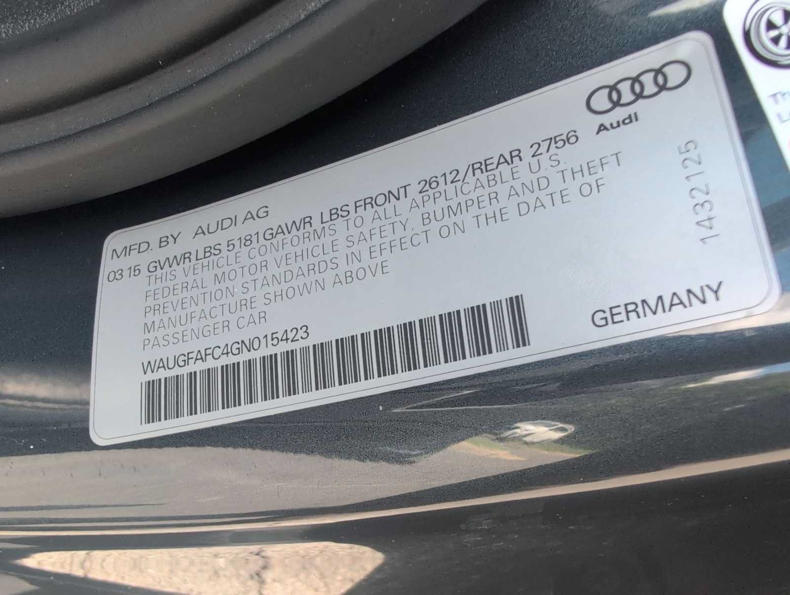 Used 2016 Audi A6 2.0T Premium Plus w/ Premium Plus Package AWD/4WD image 33