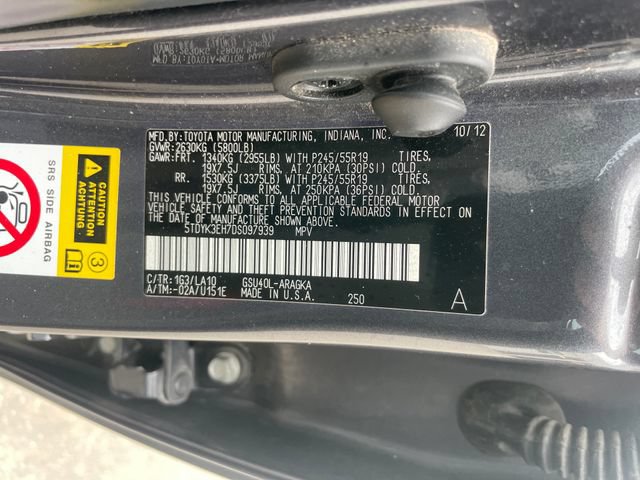 Used 2013 Toyota Highlander Limited FWD image 26