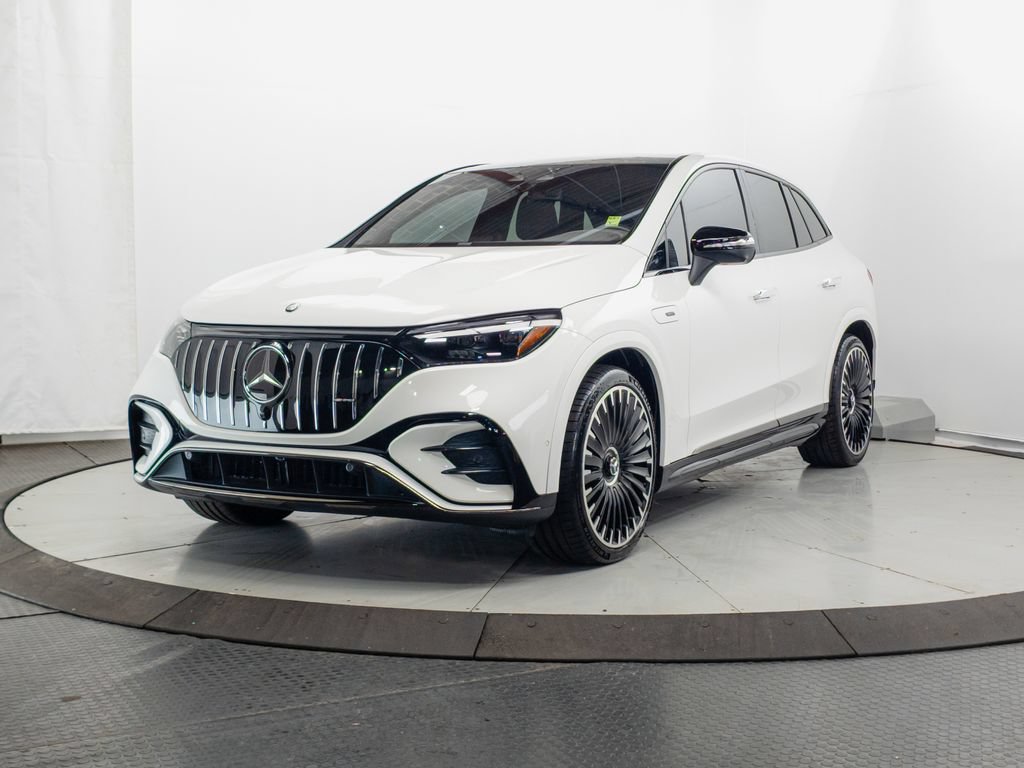 Used 2024 Mercedes-Benz EQE AMG 4MATIC SUV w/ Pinnacle Trim Package video 3
