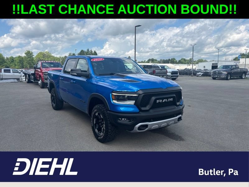 Used 2022 RAM 1500 Rebel w/ Rebel Level B Equipment Group