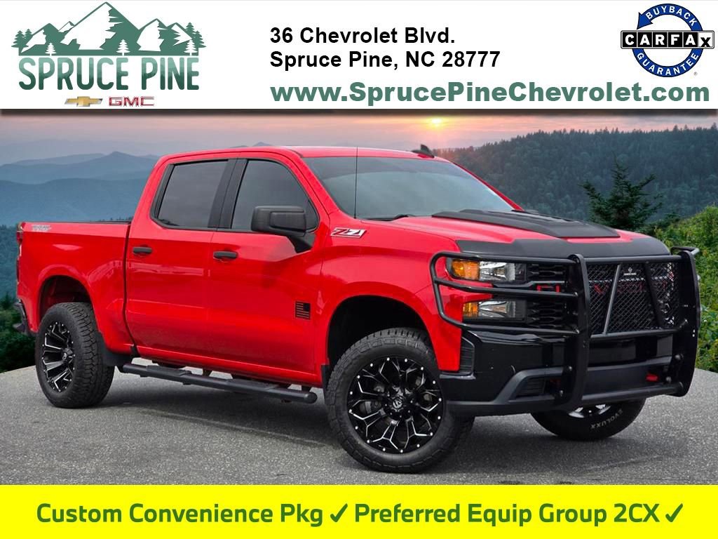 Used 2019 Chevrolet Silverado 1500 Custom Trail Boss w/ Custom Convenience Package image 1