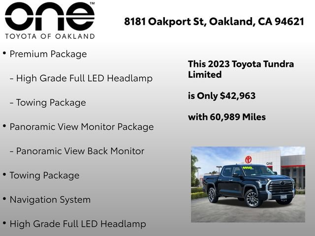 Used 2023 Toyota Tundra Limited AWD/4WD image 5