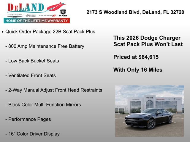 New 2026 Dodge Charger Scat Pack AWD/4WD image 7