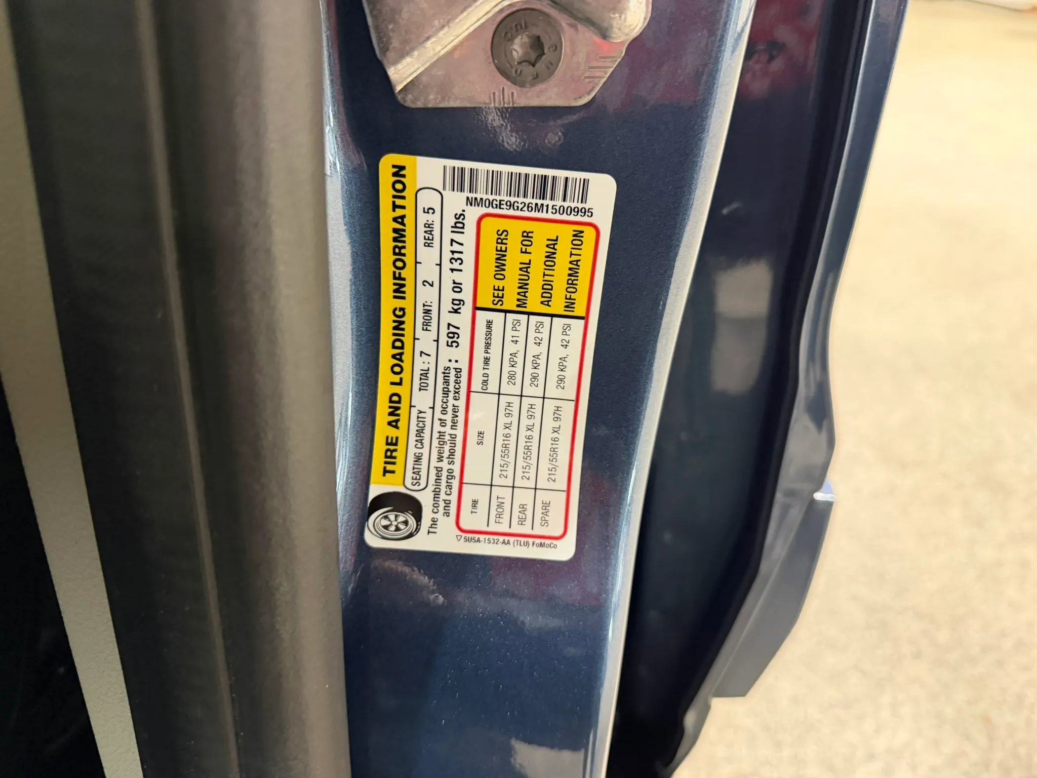 Used 2021 Ford Transit Connect Titanium w/ Trailer Tow Package FWD image 53