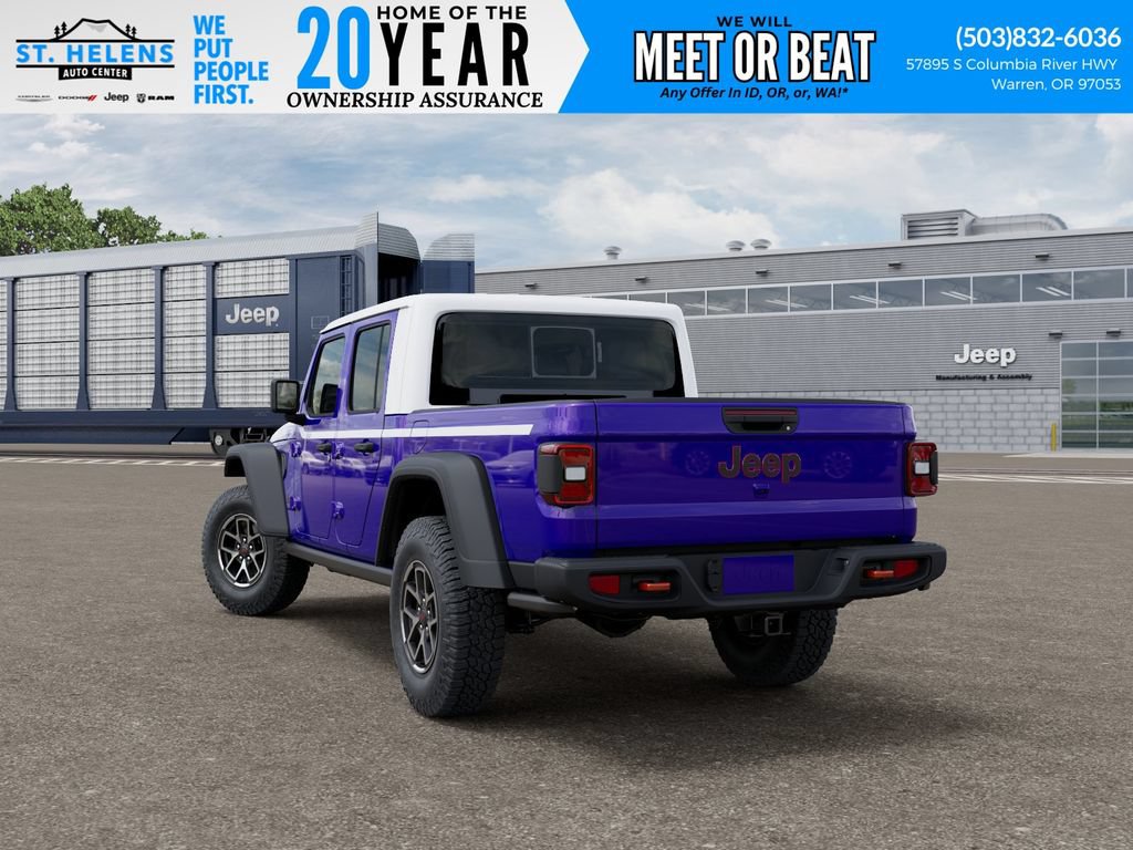 New 2026 Jeep Gladiator Rubicon w/ Whitecap Package AWD/4WD image 4