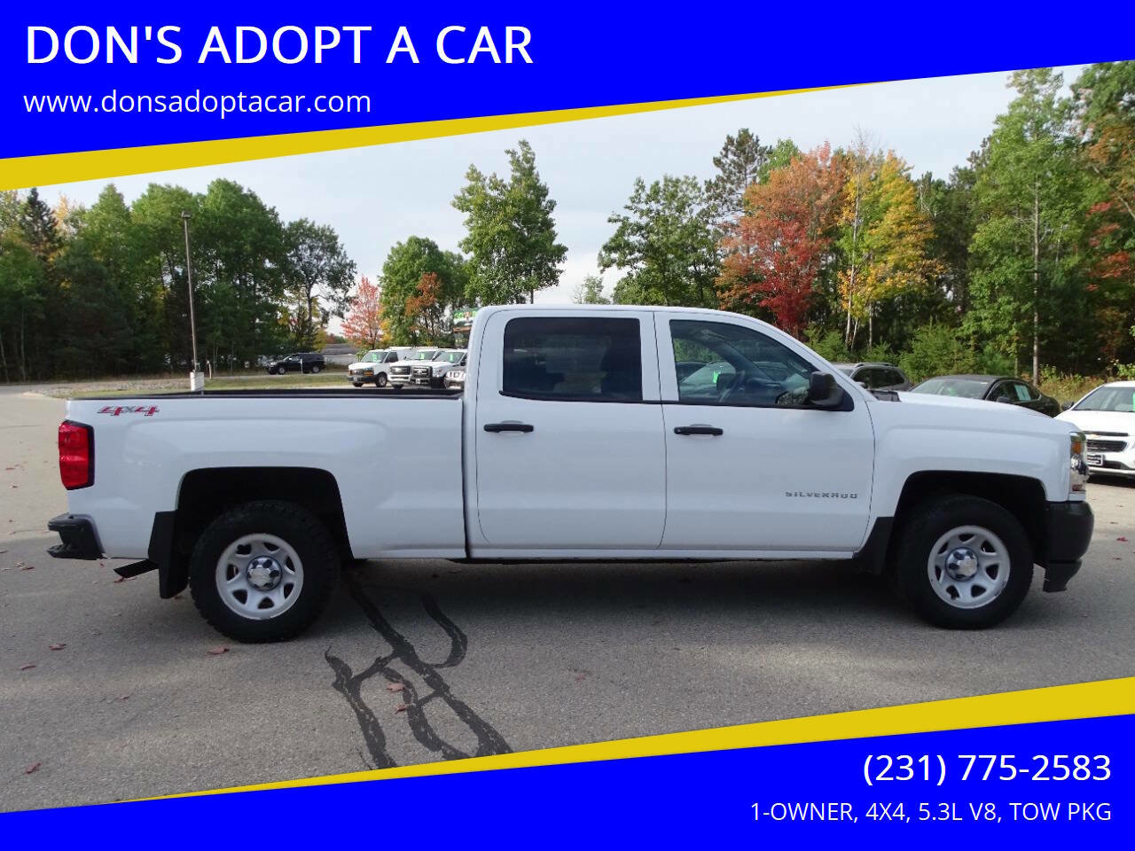 Used 2017 Chevrolet Silverado 1500 W/T image 1