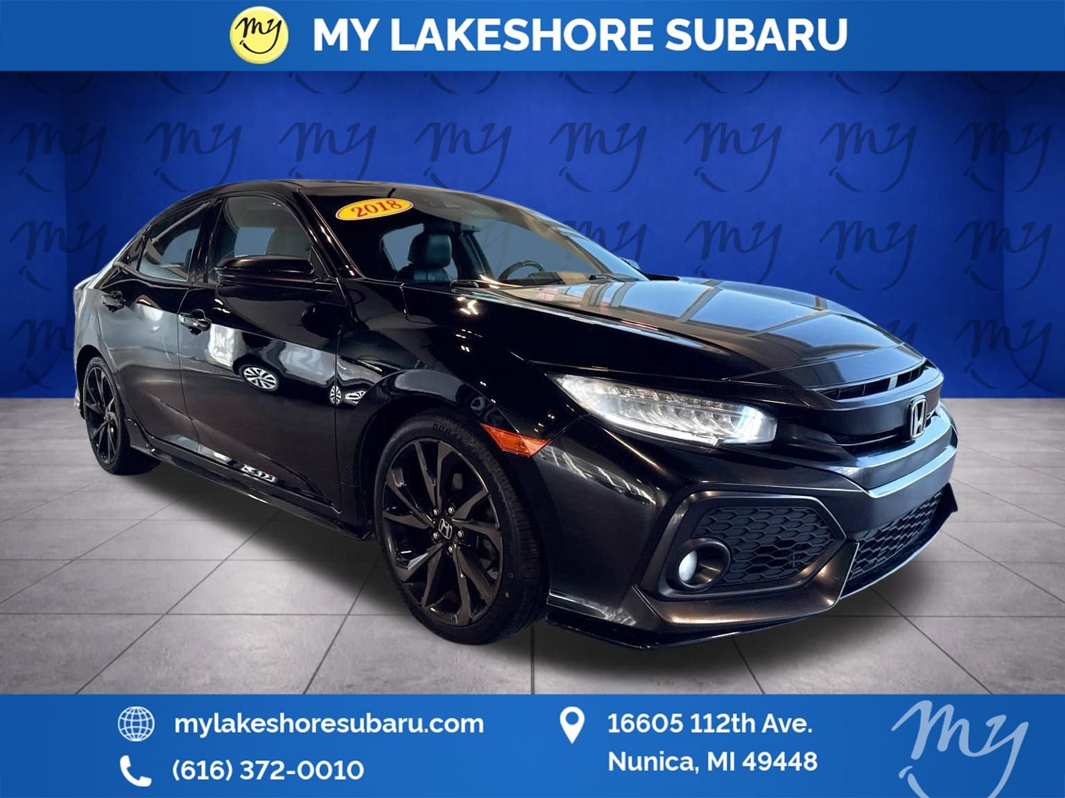 Used 2018 Honda Civic Sport Touring image 1