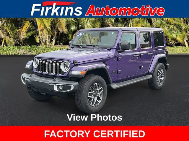 Used 2026 Jeep Wrangler Unlimited Sahara AWD/4WD image 1