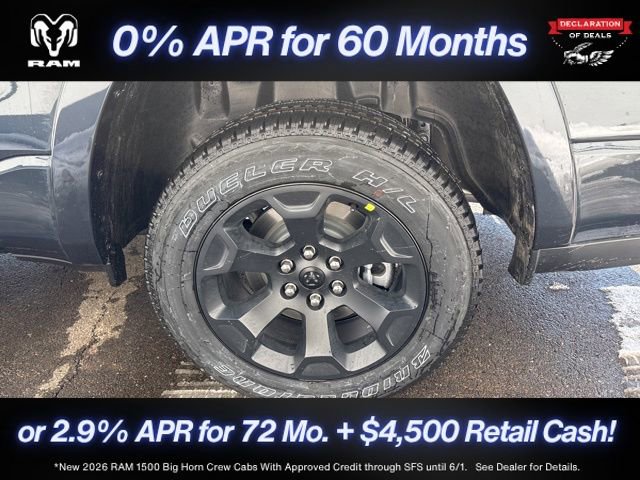 New 2026 RAM 1500 Big Horn AWD/4WD image 29