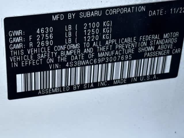 Certified 2023 Subaru Legacy Premium AWD/4WD image 31
