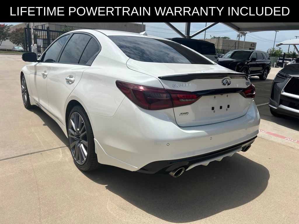 Certified 2022 INFINITI Q50 Red Sport 400 AWD/4WD image 6