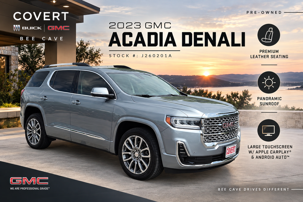 Used 2023 GMC Acadia Denali w/ Denali Ultimate Package