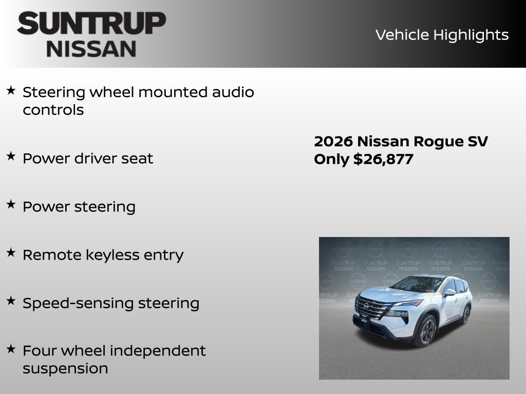 Certified 2026 Nissan Rogue SV AWD/4WD image 23
