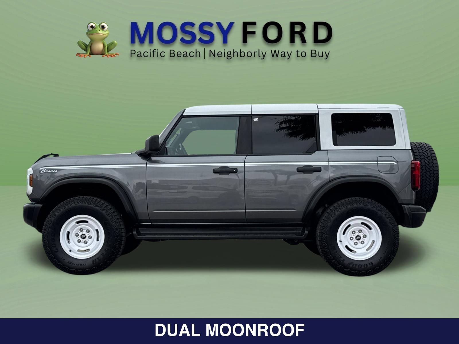 Certified 2025 Ford Bronco Heritage Edition AWD/4WD image 9