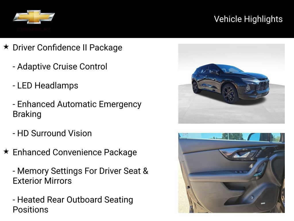 Used 2021 Chevrolet Blazer RS w/ Enhanced Convenience Package AWD/4WD image 20
