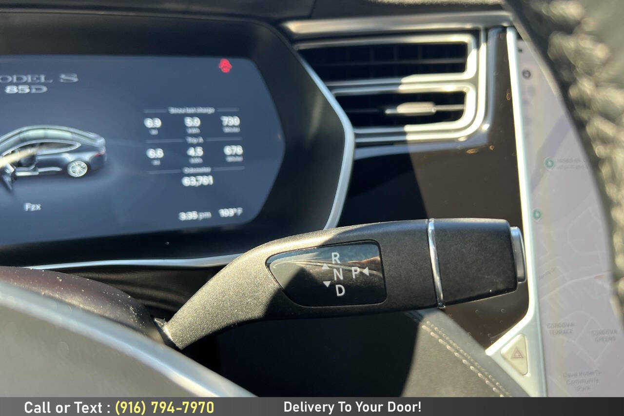 Used 2015 Tesla Model S 85D AWD/4WD image 19