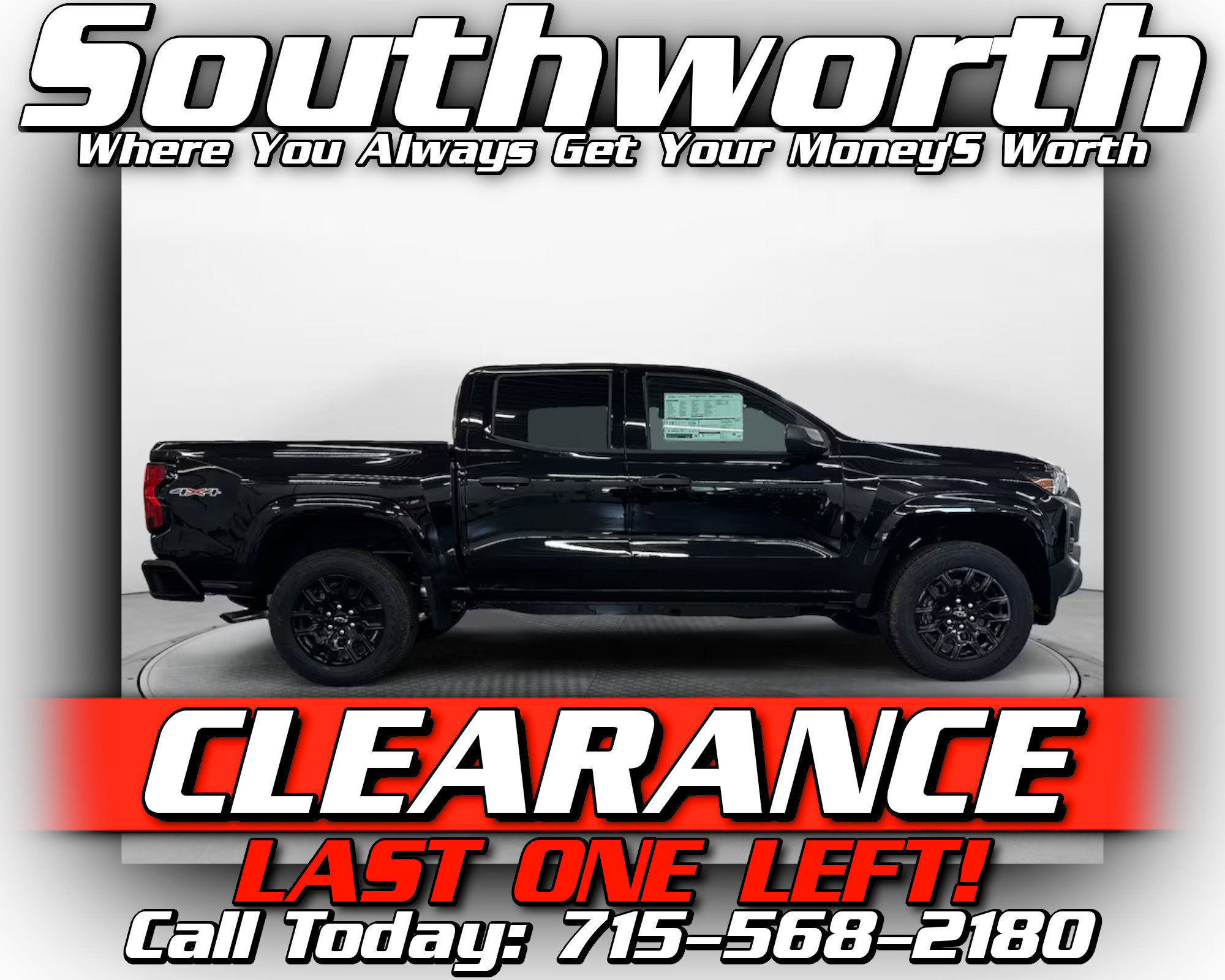 New 2026 Chevrolet Colorado W/T w/ WT Custom Package AWD/4WD image 1