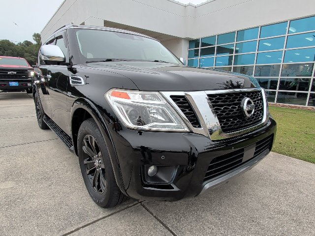 Used 2019 Nissan Armada Platinum w/ Captain's Chairs Package AWD/4WD image 1
