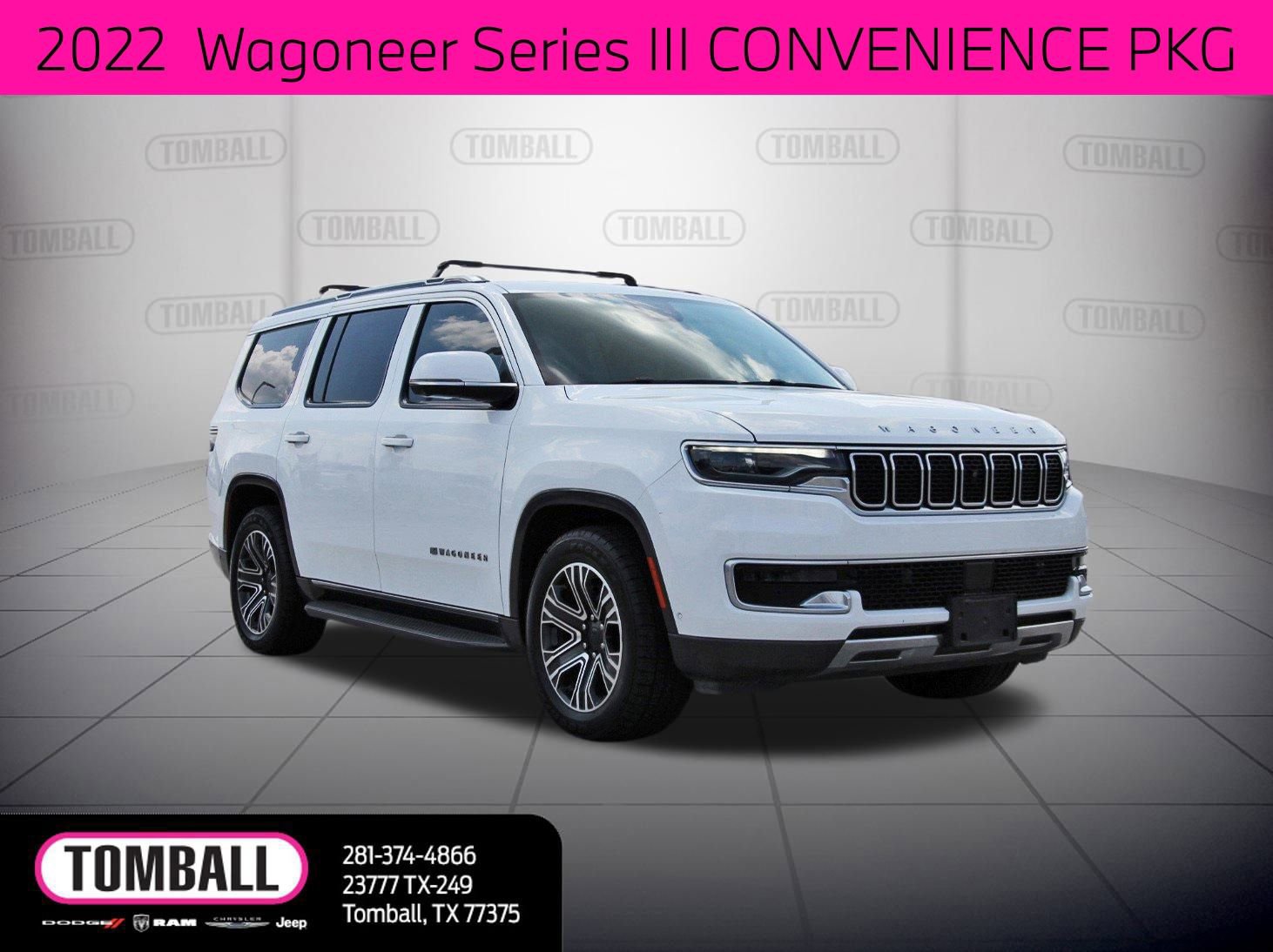 Used 2022 Jeep Wagoneer Series III w/ Convenience Group I
