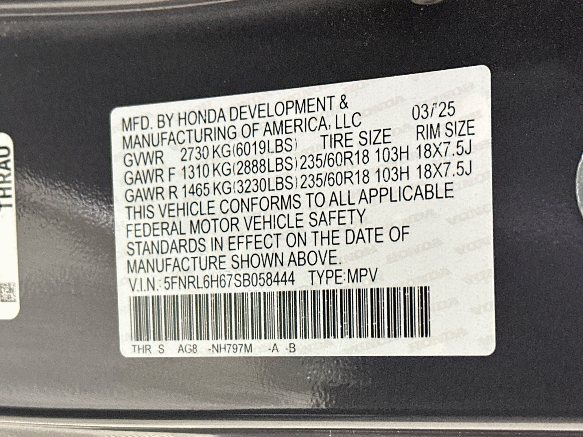 Used 2025 Honda Odyssey EX-L image 31