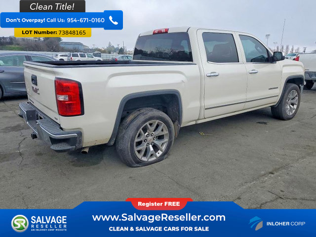 Used 2015 GMC Sierra 1500 SLT w/ SLT Crew Cab Value Package image 4