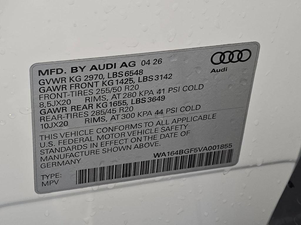 New 2027 Audi Q6 e-tron Prestige AWD/4WD image 34