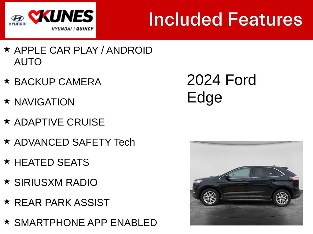 Used 2024 Ford Edge SEL AWD/4WD image 2