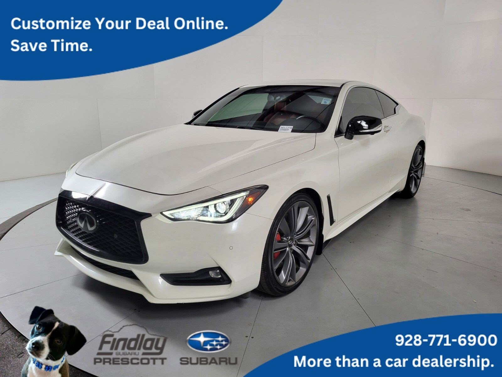 Used 2022 INFINITI Q60 Red Sport 400
