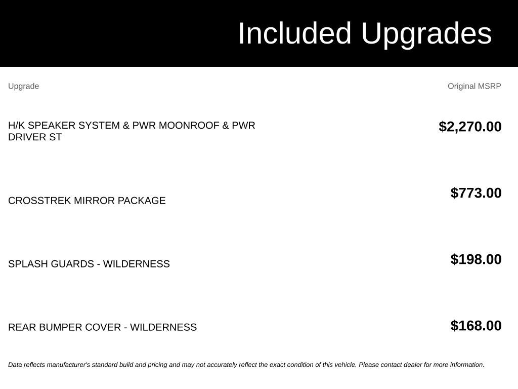 Certified 2025 Subaru Crosstrek 2.5i Wilderness w/ Crosstrek Mirror Package AWD/4WD image 5