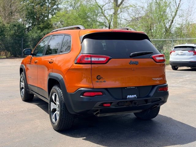 Used 2015 Jeep Cherokee Trailhawk w/ Safetytec Group AWD/4WD image 5