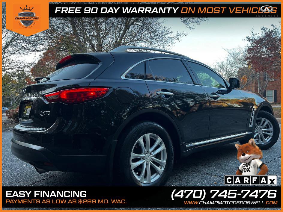 Used 2017 INFINITI QX70 2WD w/ Premium Package image 8