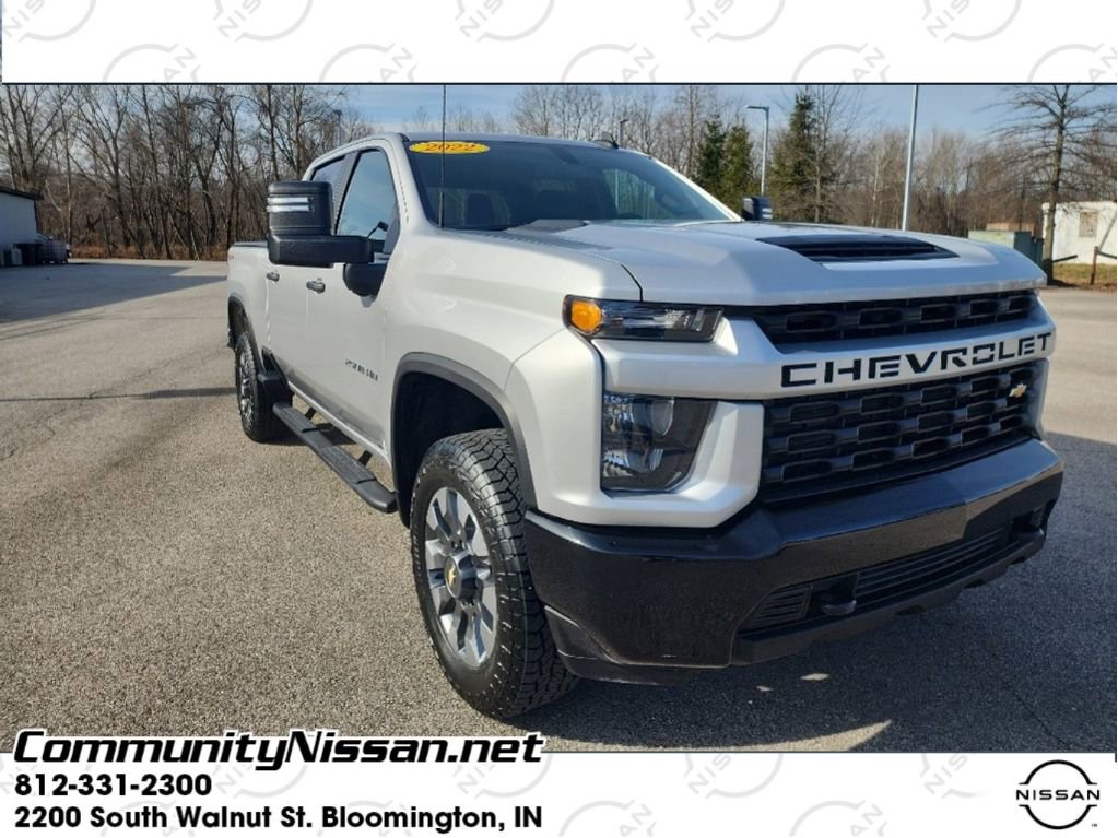 Used 2022 Chevrolet Silverado 2500 Custom w/ Custom Convenience Package