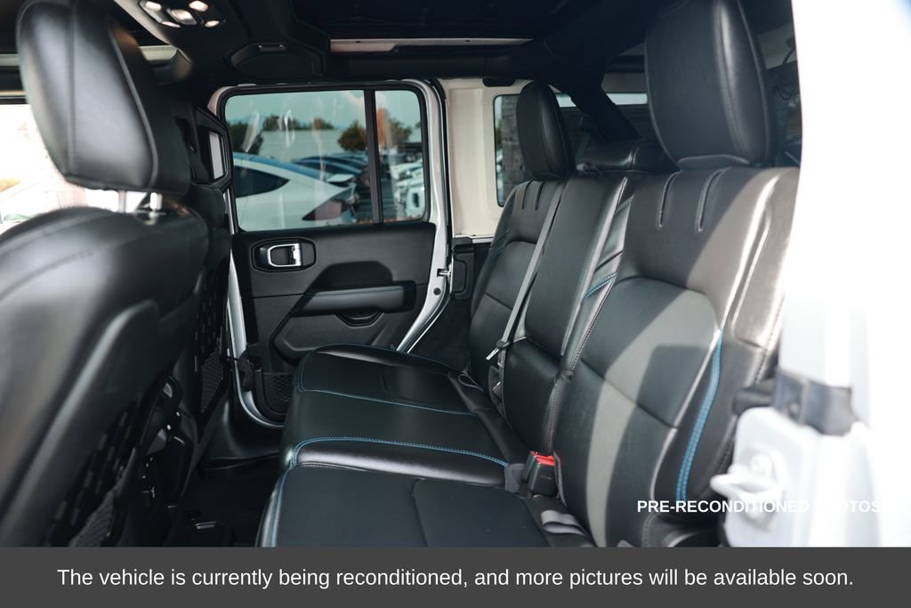 Used 2022 Jeep Wrangler Unlimited Rubicon 4xe w/ Steel Bumper Group image 35